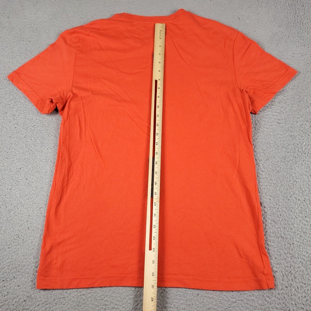 American Eagle T Shirt Mens Medium Orange Short Sleeve Graphic Logo AE-USA - Picture 4 of 7